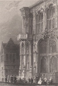 Part of the Town Hall, Ghent